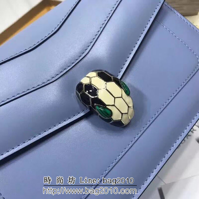BVLGARI寶格麗 專櫃新款 蛇頭扣環 單層蛇頭包 鏈條單肩斜挎包 B39174 FYD1330